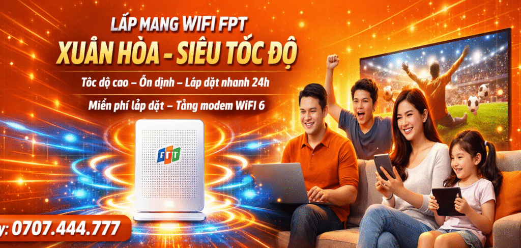 lắp mạng wifi xuân hòa