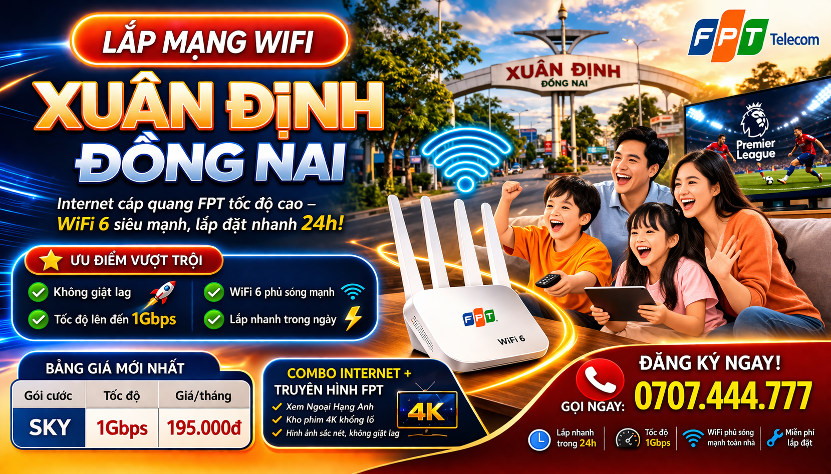 lắp mạng wifi xuân định